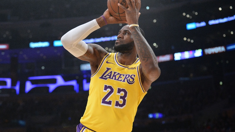 Los Angeles Lakers forward LeBron James