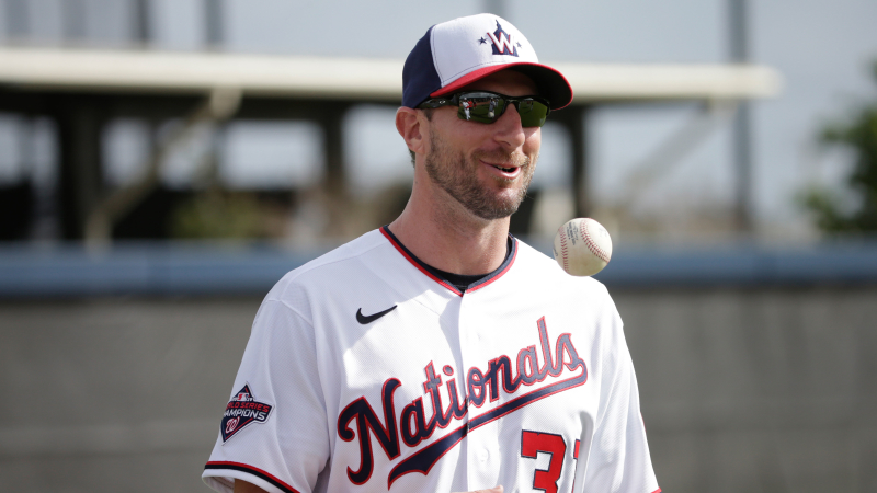 Washington Nationals pitcher Max Scherzer