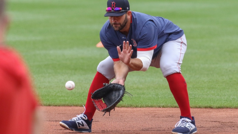Boston Red Sox first baseman Mitch Moreland