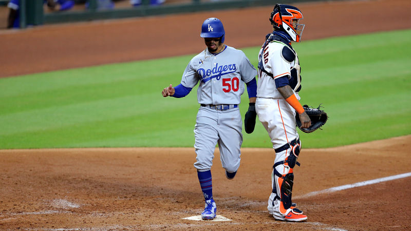 Los Angeles Dodgers outfielder Mookie Betts