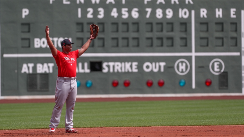 Boston Red Sox third baseman Rafael Devers