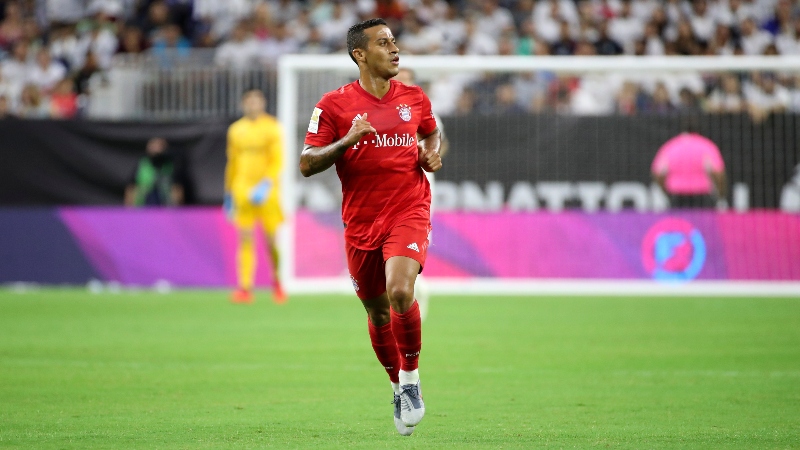 Bayern Munich midfielder Thiago Alcantara