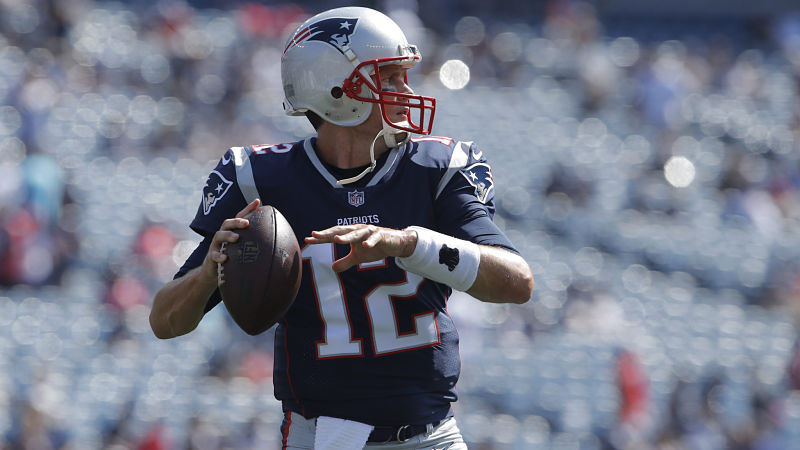 Tampa Bay Buccaneers quarterback Tom Brady
