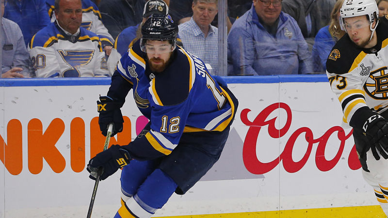 St. Louis Blues winger Zach Sanford