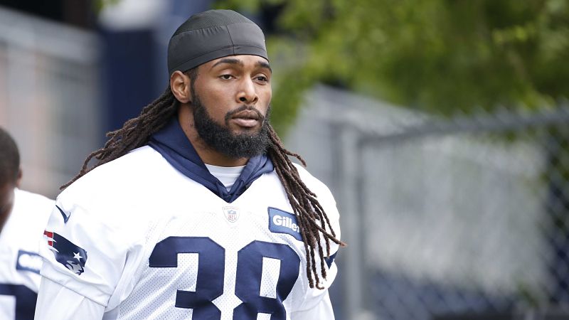 New England Patriots running back Brandon Bolden