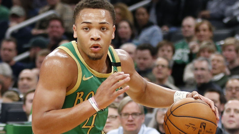 Boston Celtics point guard Carsen Edwards