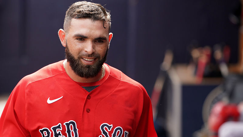 Boston Red Sox infielder Jose Peraza