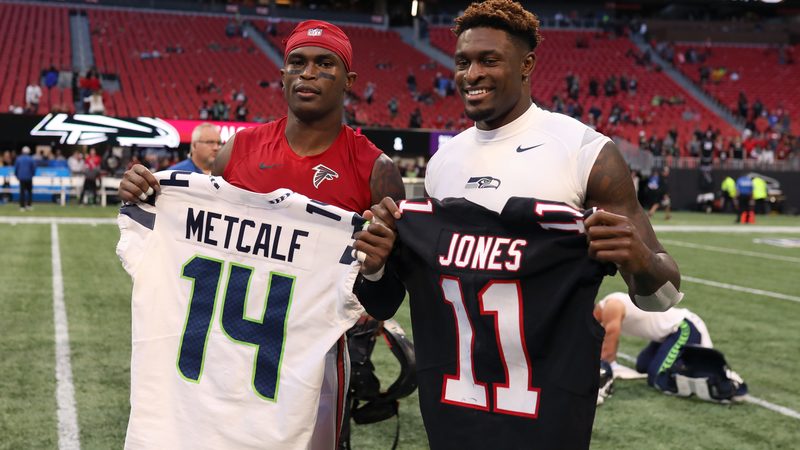 Julio Jones, D.K. Metcalf