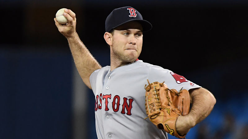 Boston Red Sox pitcher Ryan Weber