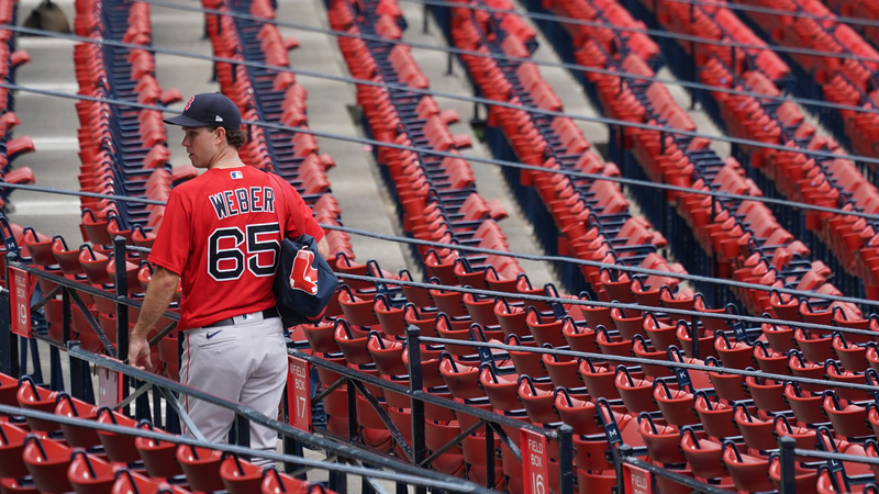 Boston Red Sox's Ryan Weber