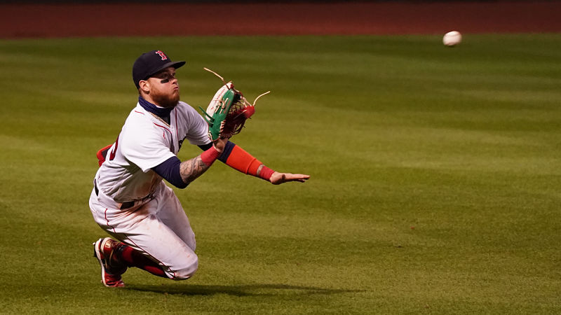 Boston Red Sox outfielder Alex Verdugo
