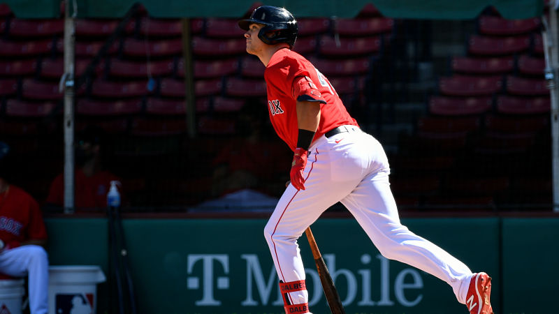 Boston Red Sox third baseman Bobby Dalbec
