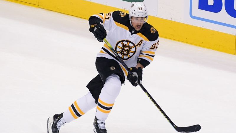 Boston Bruins left wing Brad Marchand