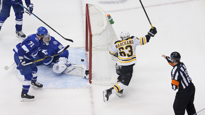 Boston Bruins Forward Brad Marchand