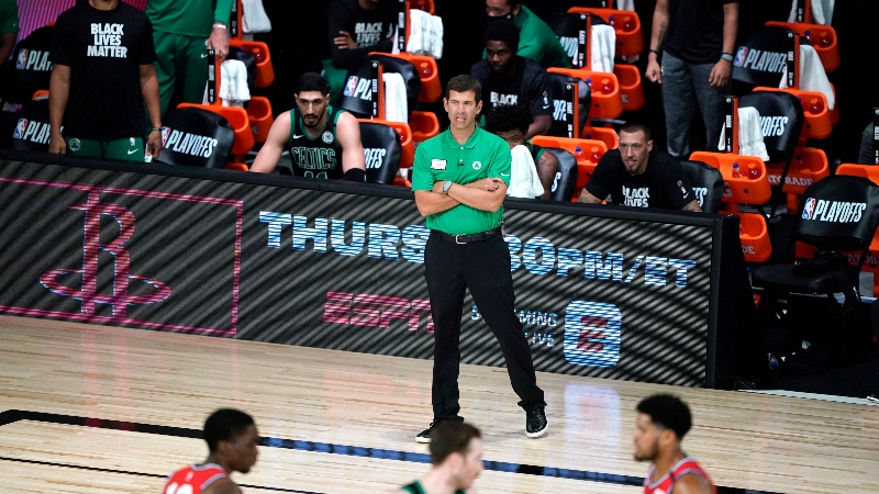 Boston Celtics head coach Brad Stevens