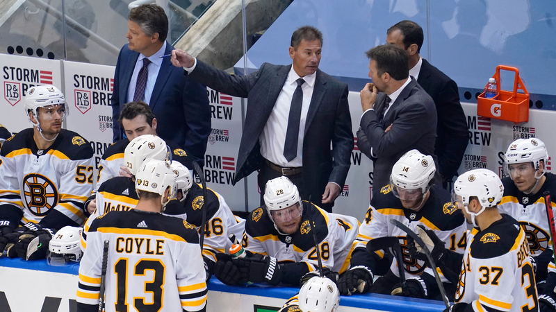 Boston Bruins Head Coach Bruce Cassidy
