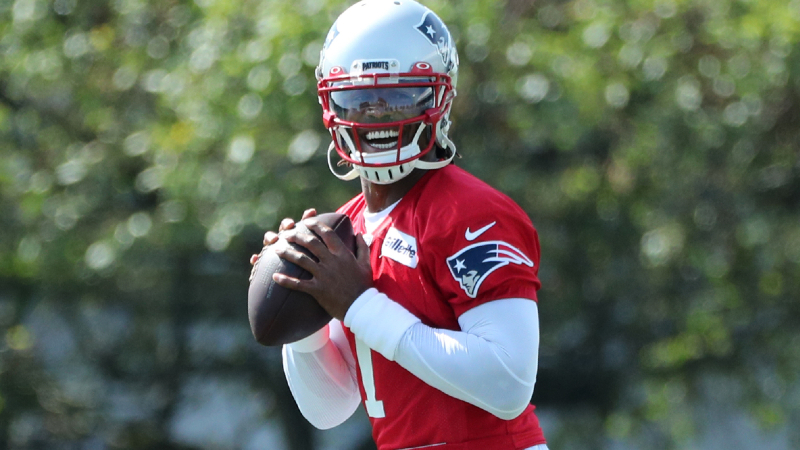 New England Patriots quarterback Cam Newton