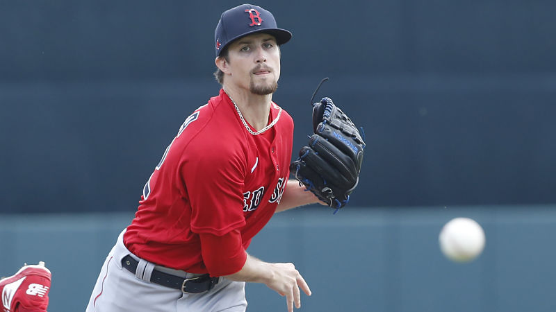Boston Red Sox pitcher Chris Mazza