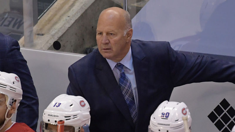 Montreal Canadiens coach Claude Julien