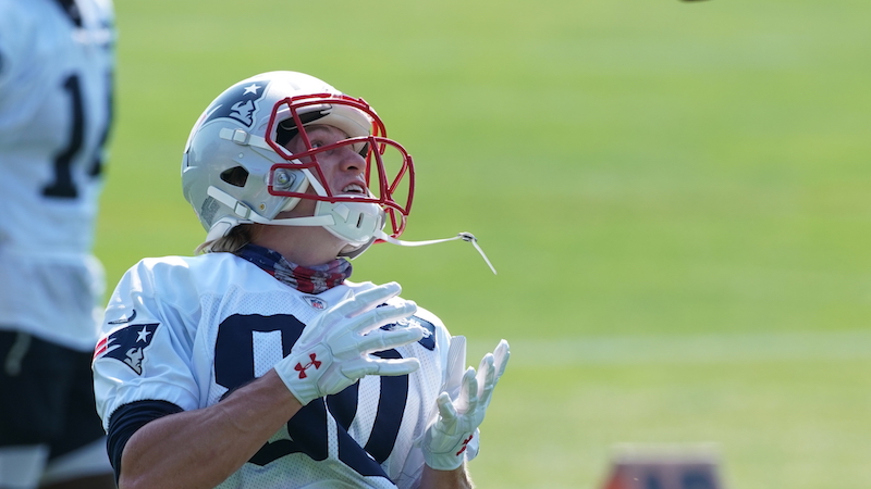 New England Patriots wide receiver Gunner Olszewski