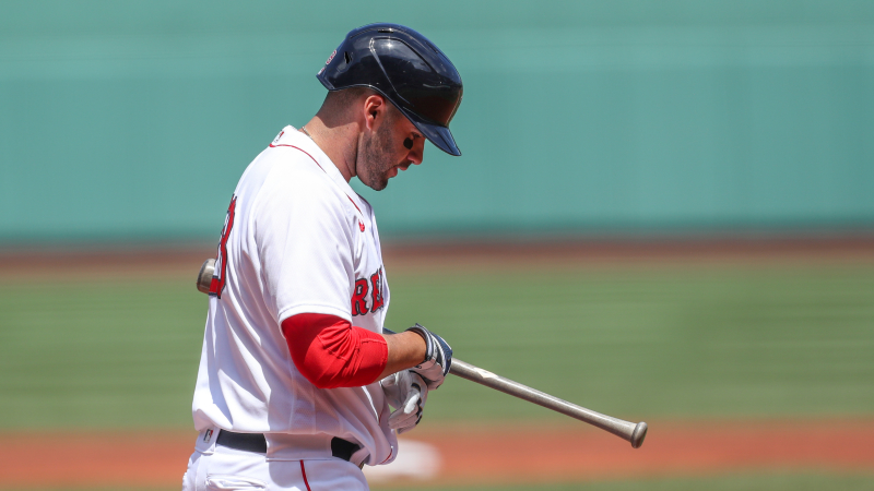 Boston Red Sox designated hitter J.D. Martinez