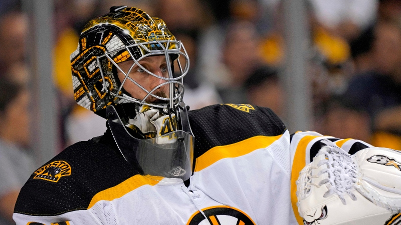 Boston Bruins goaltender Jaroslav Halak