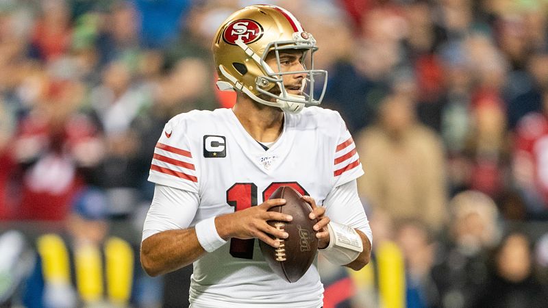 San Francisco 49ers quarterback Jimmy Garoppolo