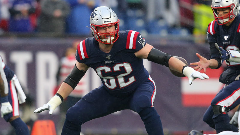 New England Patriots offensive lineman Joe Thuney