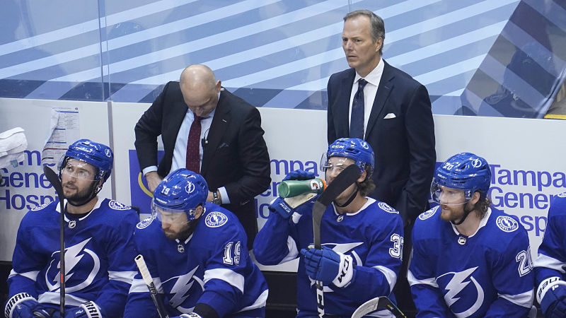 Tampa Bay Lightning head coach Jon Cooper