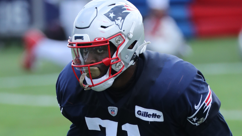 New England Patriots linebacker Josh Uche