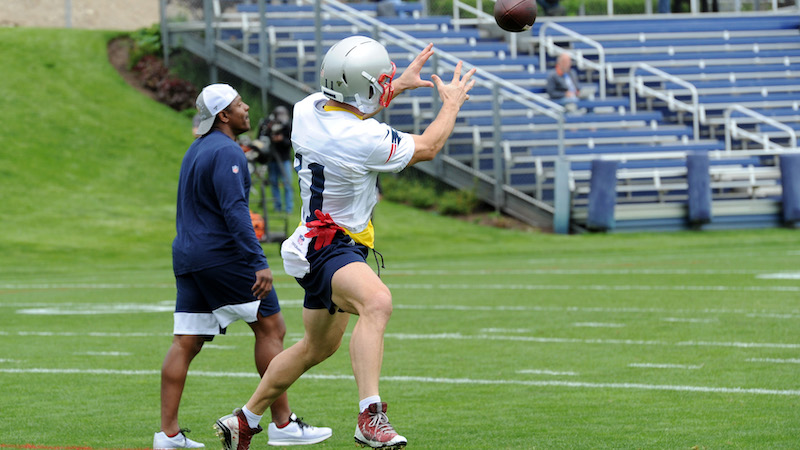 Patriots wide receiver Julian Edelman