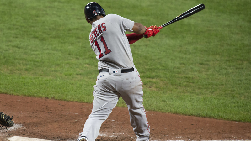 Boston Red Sox third baseman Rafael Devers