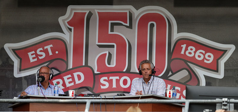 Cincinnati Reds announcer Thom Brennaman