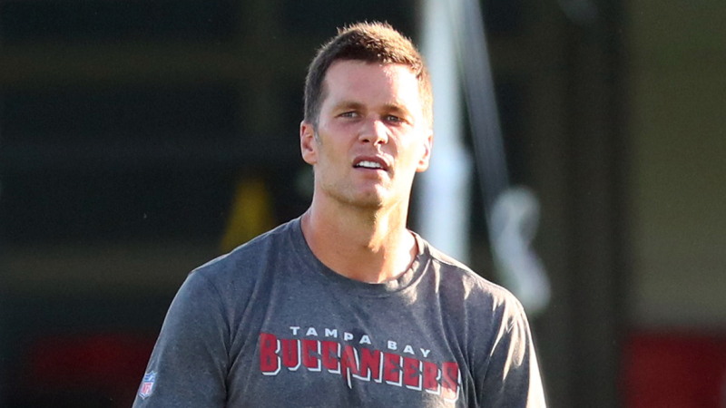 Tampa Bay Buccaneers quarterback Tom Brady