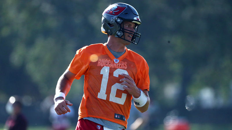 Tampa Bay Buccaneers quarterback Tom Brady