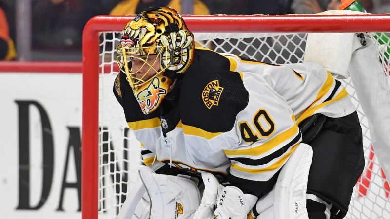Boston Bruins' Tuukka Rask