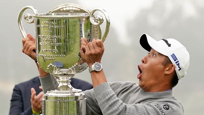 PGA Tour golfer Collin Morikawa