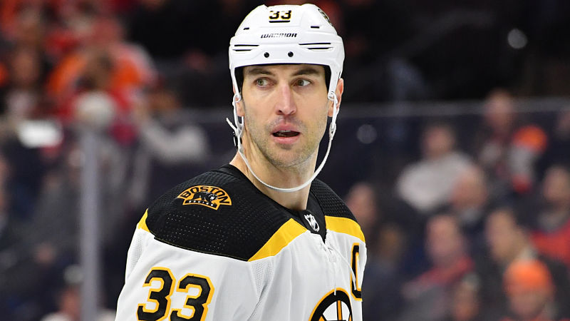 Boston Bruins defenseman Zdeno Chara