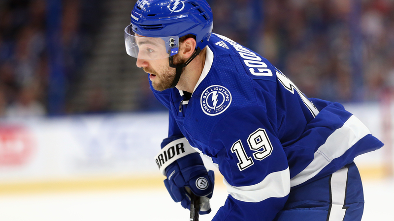 Tampa Bay Lightning winger Barclay Goodrow