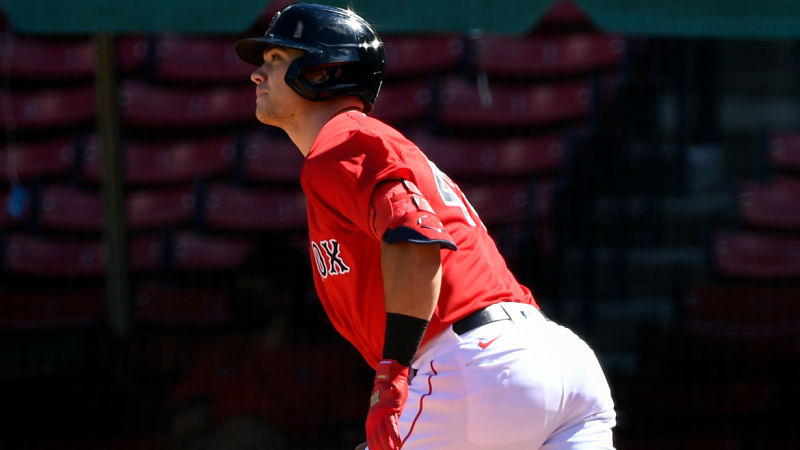 Boston Red Sox first baseman Bobby Dalbec