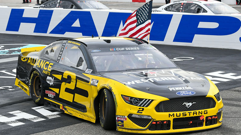 NASCAR driver Brad Keselowski