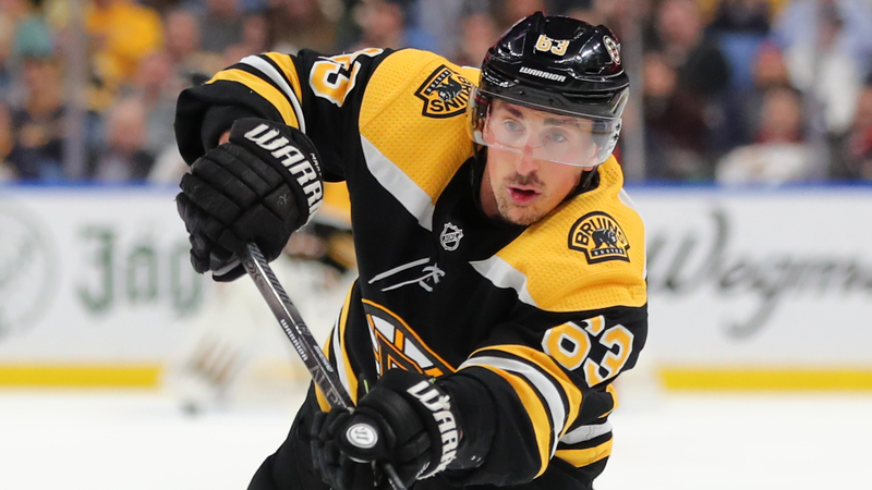 Boston Bruins winger Brad Marchand