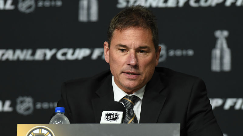 Boston Bruins head coach Bruce Cassidy