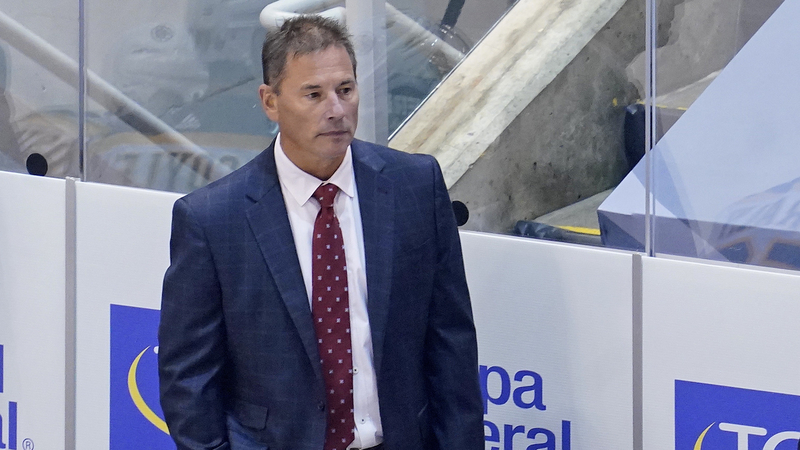 Boston Bruins Head Coach Bruce Cassidy