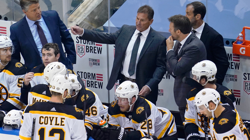 Boston Bruins Head Coach Bruce Cassidy