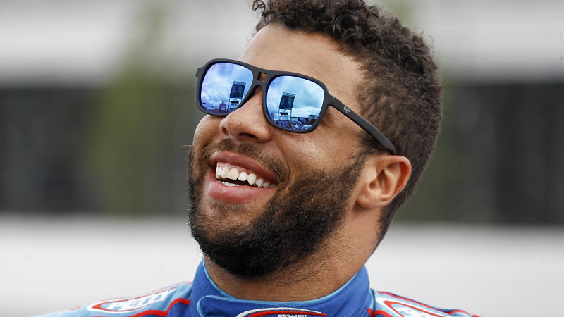 NASCAR driver Darrell Wallace Jr.