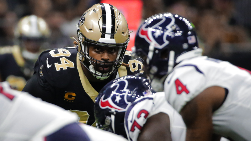 New Orleans Saints' Cam Jordan