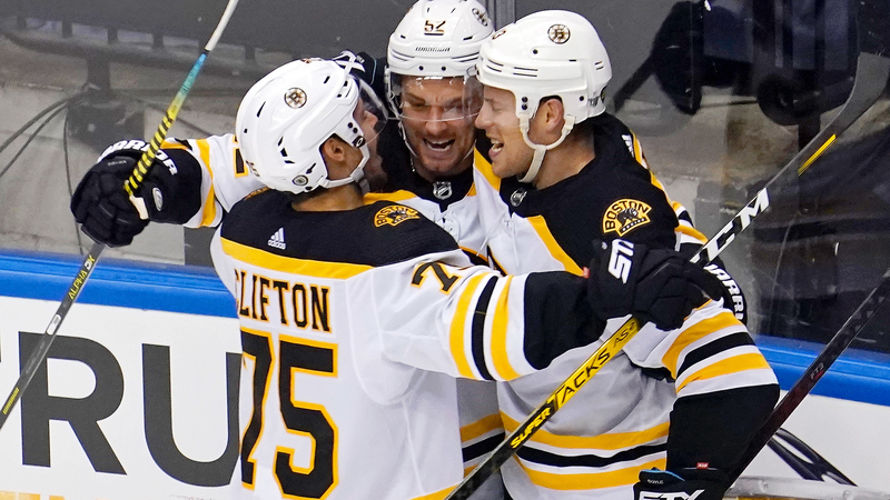 Boston Bruins' Connor Clifton