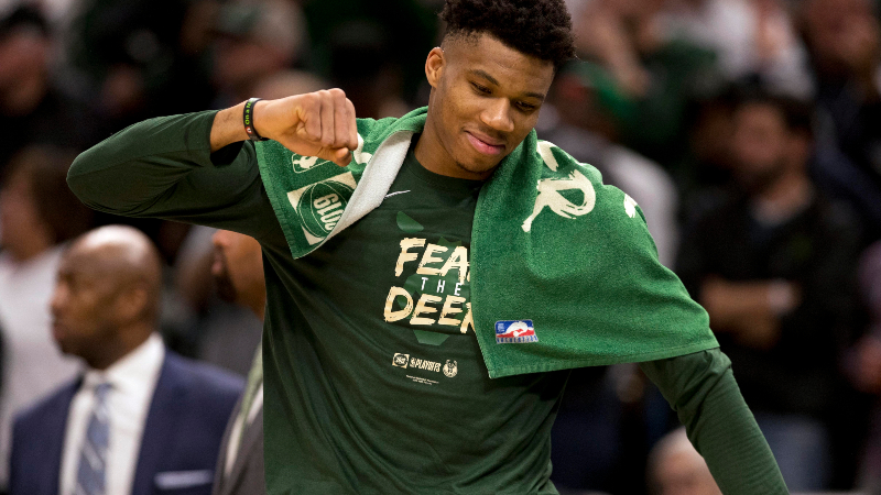 Milwaukee Bucks forward Giannis Antetokounmpo