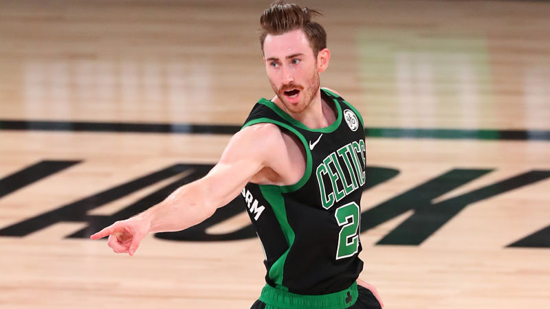 Boston Celtics forward Gordon Hayward